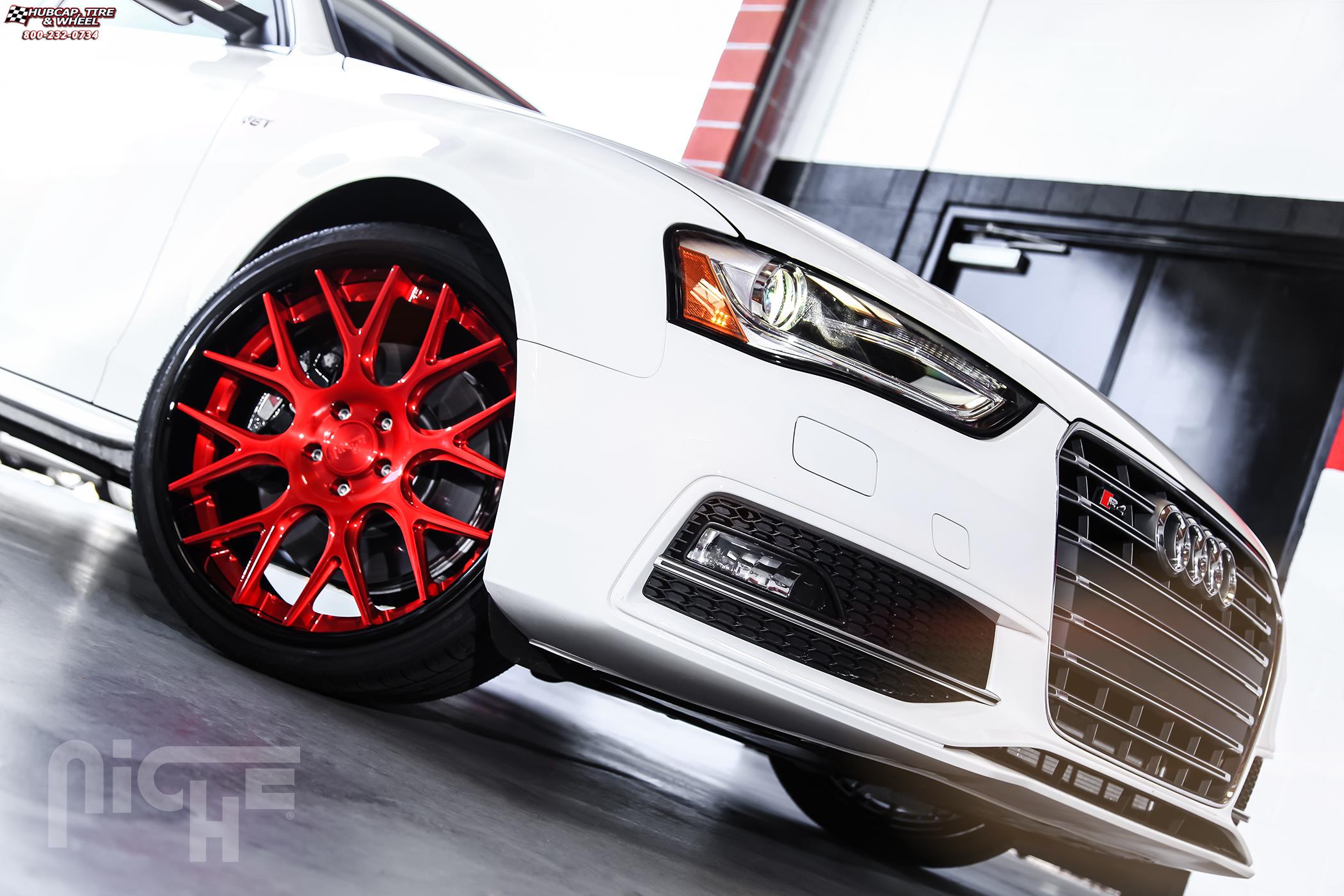 vehicle gallery/audi s4 niche circuit 20x9  Brushed and Polished with Chrome Lip wheels and rims